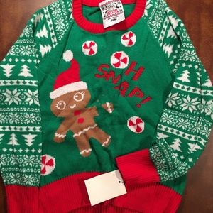 posh party host pick! 🎉🎉🎉🎉🎉Oh snap Gingerbread Holiday Sweater